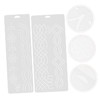 2PCS Quilting Stencils, 18 Inch Sashiko Stencil, Sashiko Kit, Geometric