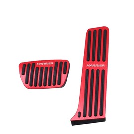 BOYOUS 【Cannot be Installed on Models after 2022】Toyota Pre-Improved Model New Harrier 80 Series, High Quality Aluminum Pedal, No Tools Required, HARRIER Dedicated Design, Brake Accelerator Cover