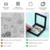 XiXiRan 3D Floating Display, 6 Display Box Jewellery, Coin Frame,
