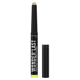 Rimmel Wonder'Last 008 Galactic Green Lidschattenstift, lebendige und wirkungsvolle Farbe, einfach aufzutragen, angenehme Textur, ultra-cremige Formel, vegane Formel, 1,64 g
