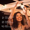 Brightech Ambience Pro Solar Powered Outdoor String Lights, 27ft Remote