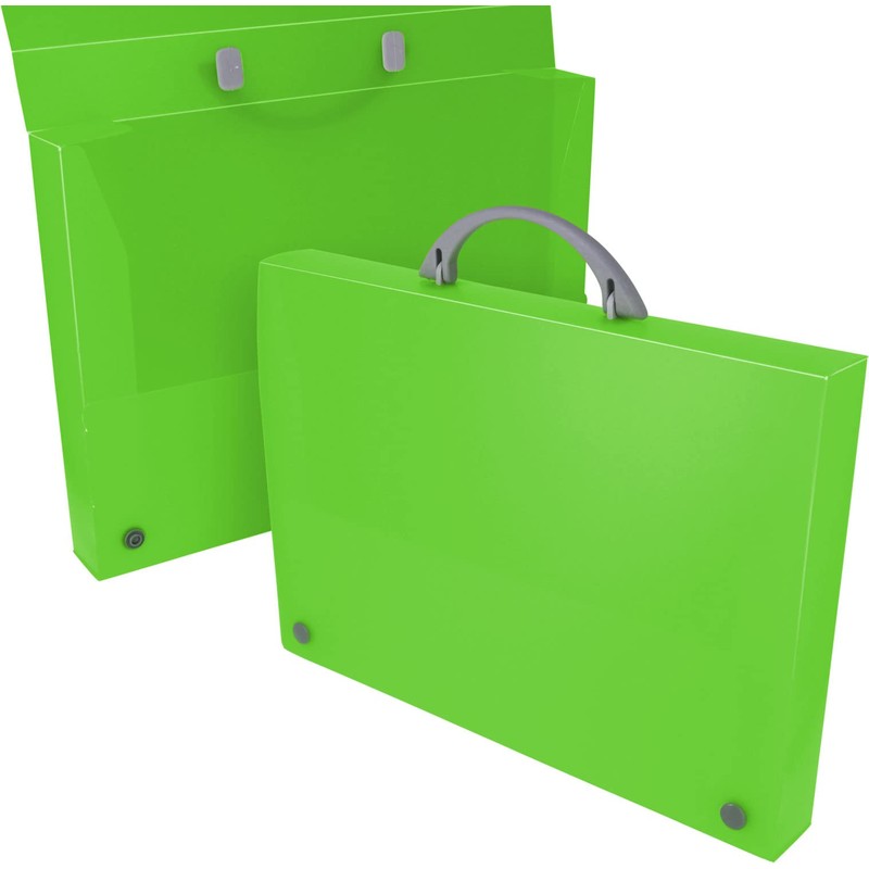 grafoplas 30100521 – Briefcase, Light Green