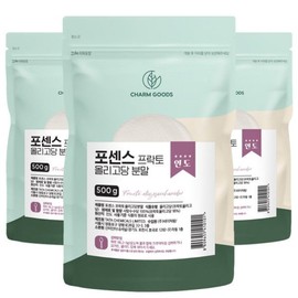 Phosense 포센스 프리바이오틱스 프락토올리고당 분말 500g 3팩 Phosence Prebiotic Fructooligosaccharide Powder 500g 3-Pack
