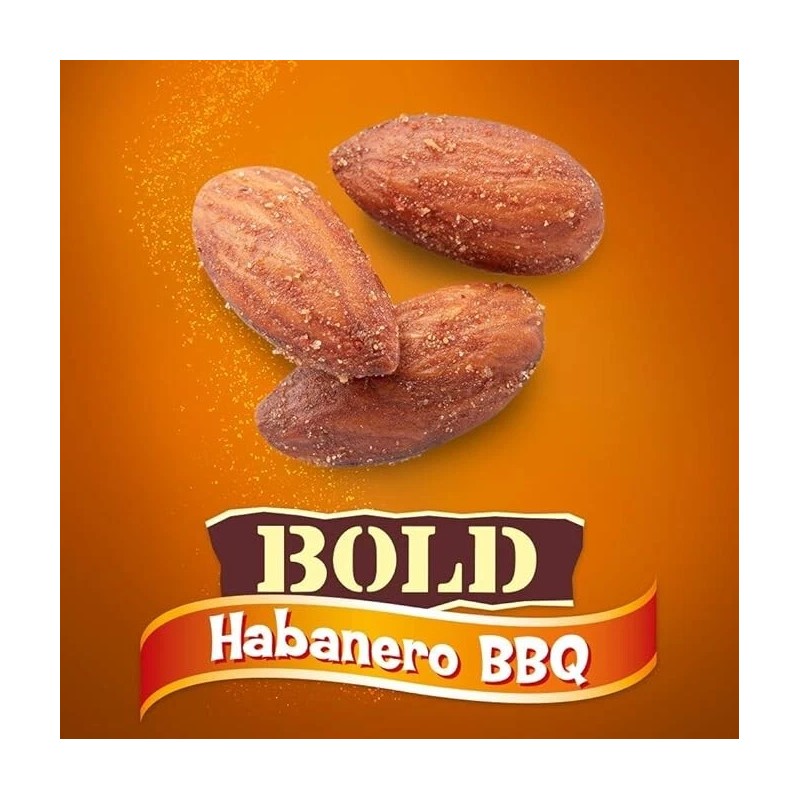 Blue Diamond Almonds Habanero BBQ Flavored Snack Nuts, 25 Oz