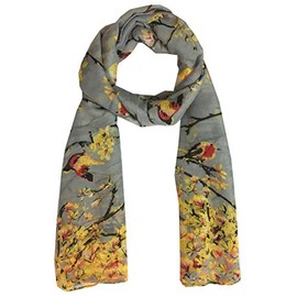 World of Shawls Butterfly Print Scarf for Women Celebrity Style Maxi, Wrap, Sarong, and Shawl Trendsetting Fashion Accessory for All Occasions