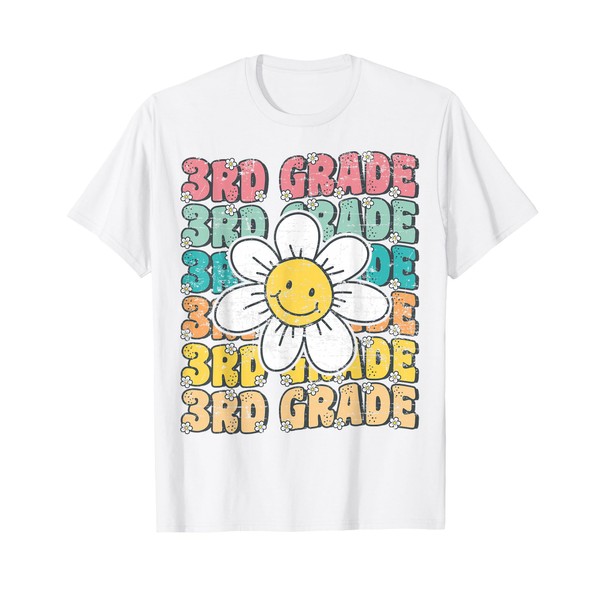 Groovy 3rd Grade Back To School First Day of Third