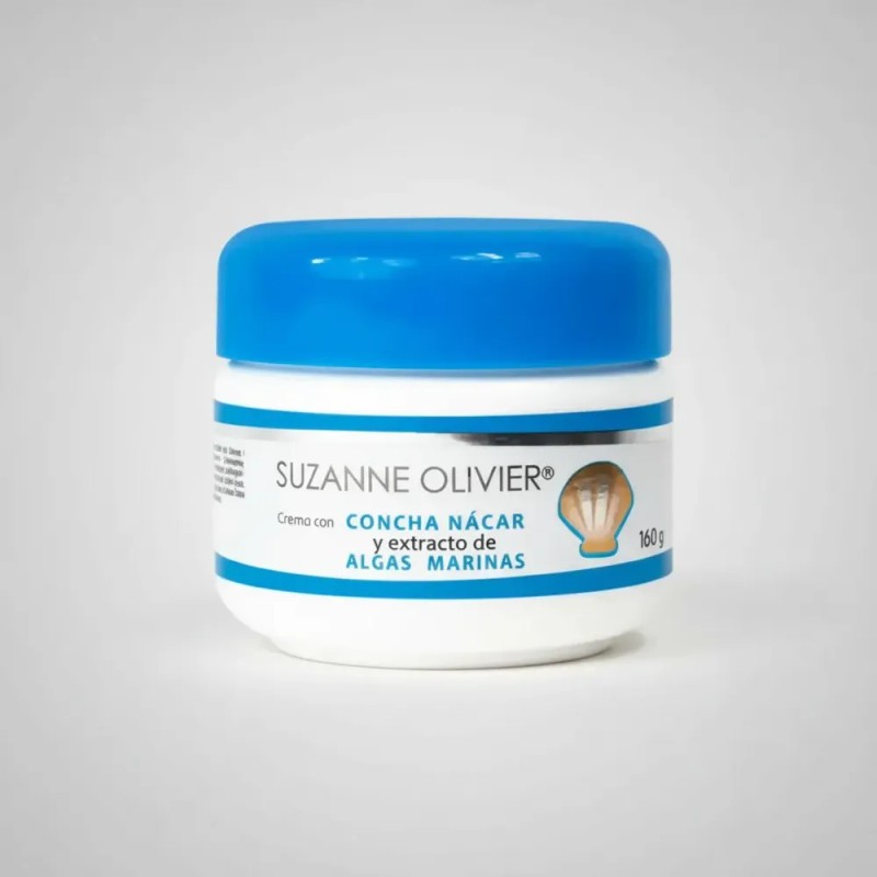 Crema Facial Suzanne Olivier Concha Nácar Y Algas Marinas
