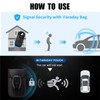 QUALDESN 2 PCS Faraday Pouch for Car Keys, Car Key