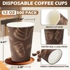 Huifany 500 Pack 12 oz Coffee Cups, Paper Cups 12