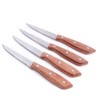 Gibson Home Seward Steak Knives Set, Stainless Steel, Set of