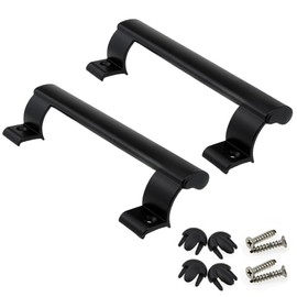 ideamall Sliding Knobs, Door Handles, Sliding Doors, Handles, Handles, Drawers, Simple, Black, Set of 2