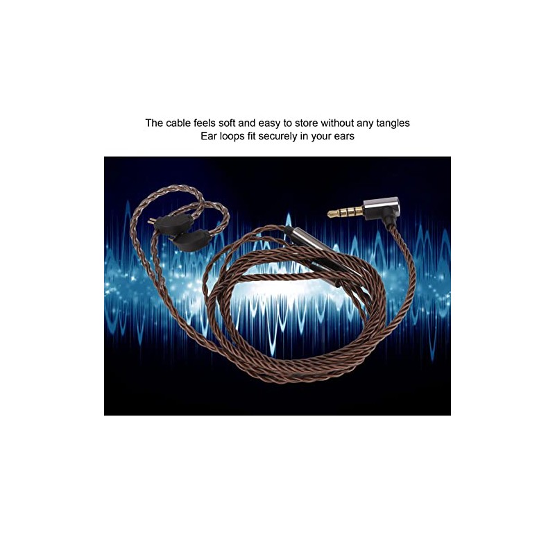 Cable de 2 Pines de 0,78 Mm Con Micrófono -
