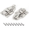 Wood Box Toolbox Cabinet Metal Spring Loaded Latches Catch Toggle