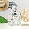 H&D HYALINE & DORA Clear Cubic Carved Decor Refillable Perfume