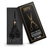 LEFT HANDED Razor Sharp Mustache & Beard Scissors - 5.5"