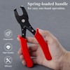 LEONTOOL Strain Relief Crimper, Strain Relief Bushing Pliers Anti-Rust Low