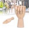 Wooden Hand Model Art Joint Puppet Decoration Artist Drawing Wood