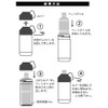 BE-SIDE Plastic Bottle Cooler, Living Bottle Cooler for 16.9 fl