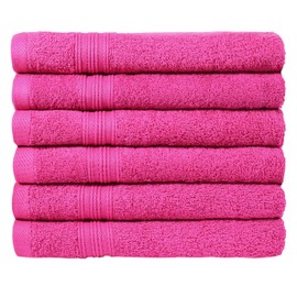 NatureMark Terry Towelling Hand Towels Premium Cotton 20 Trendy Colours in 8 Different sizes.