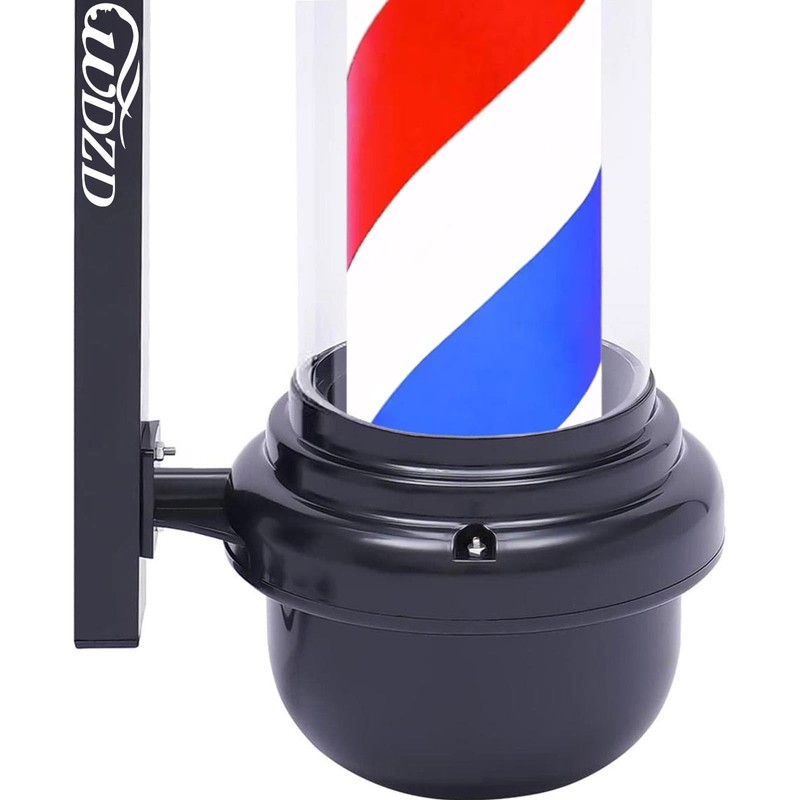 WDZD 27'' Red White Blue Barber Pole Light