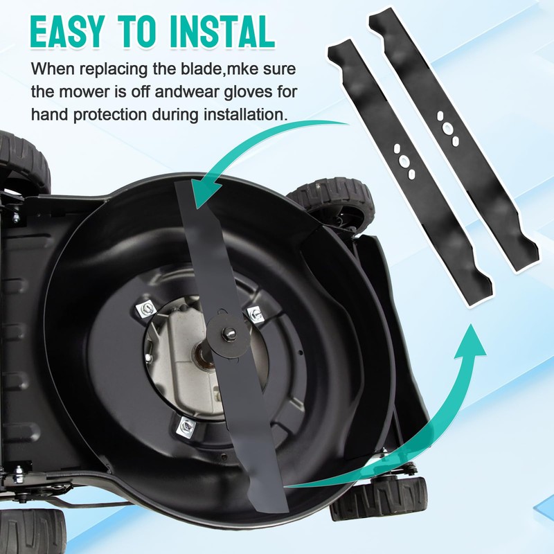 2105200317A Mower Blade Compatible with Murray 21 inch Push Mower