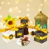 DPKOW 15 Exquisite Eid Gift Boxes Bags, Eid Mubarak Treats