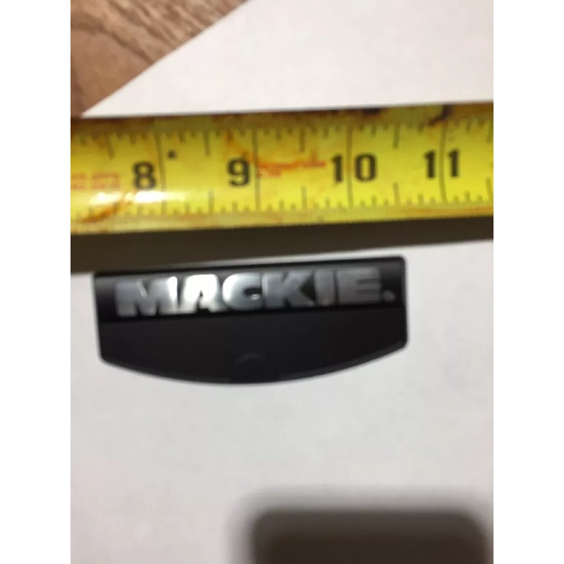 Universal, For Mackie, Mackie Mackie Front Logo Label Plate