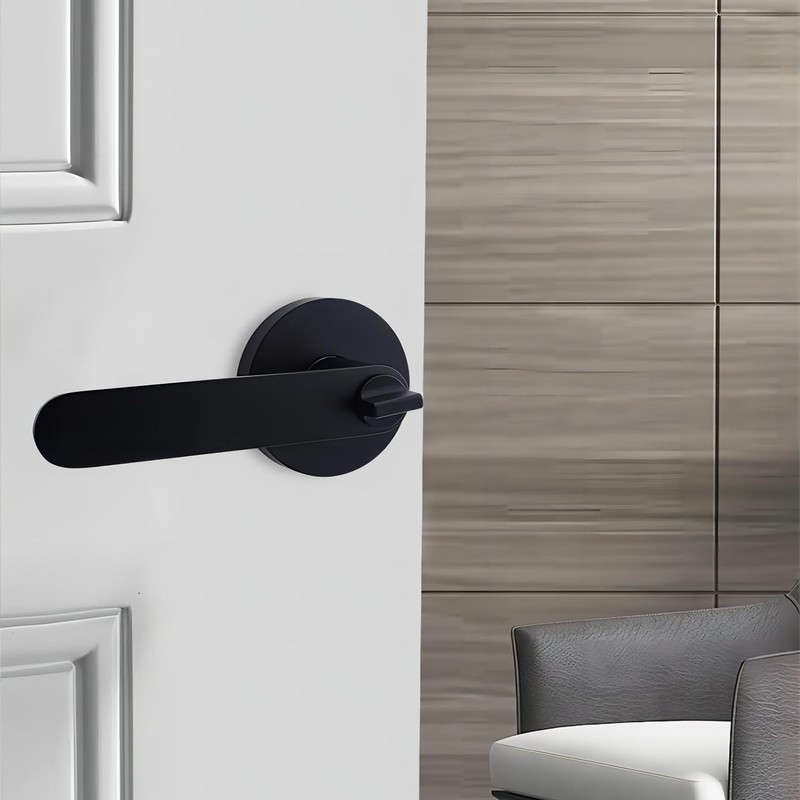 Qrity Door Lock Aluminium Alloy Handle Set Door Handle for