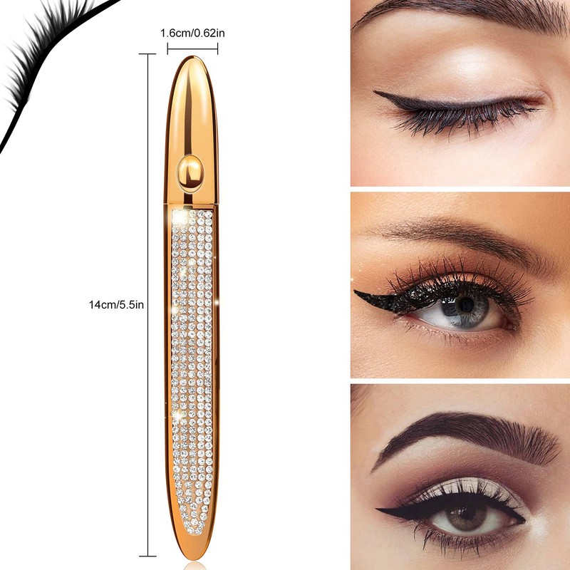 ICORIC Liquid Eyeliner Pen Waterproof, Magic Self-adhesive Long-Lasting Eyelash Glue