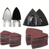 104pcs Multi-Tool Sanding Pad Kit, 2Pcs Triangle Sanding Pads and