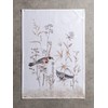 Maison d' Hermine Meadow Florals Brown 100% Cotton Set of