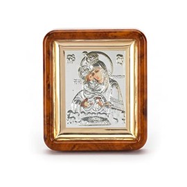 NKlaus Mother of God of Pochaev Icon in Frame with Plexiglass 7 x 6 cm Christian 11065