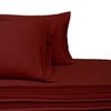 Blancho Bedding Burgundy Standard Pillowcase Pair Pillowcases 600 Thread Count