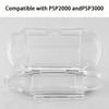 Zvorgath Transparent Hard Shell Case, Compatible with PSP 2000 3000,