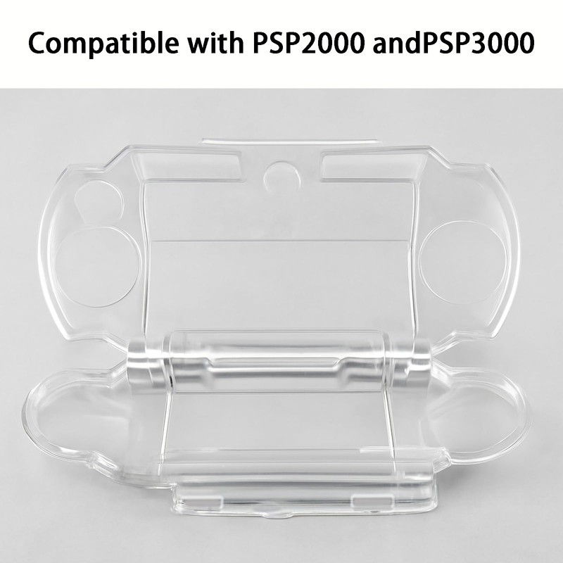 Zvorgath Transparent Hard Shell Case, Compatible with PSP 2000 3000,
