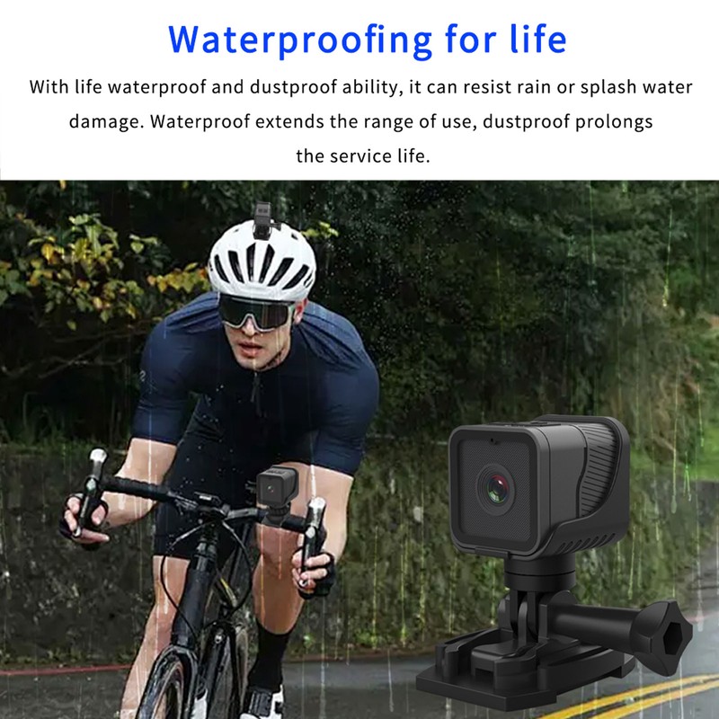 WiFi Action Camera 1080P IP68 Waterproof 256G Expand Portable Small