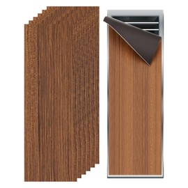 PATIKIL 12"x4" Magnetic Vent Cover, 6 Pack Floor Wall Air Registers Cover High Strength Magnetic Vent Blocker for Home RV HVAC Fireplace Furnace, Wood Grain Color