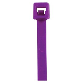 Box King CT433E 40# Cable Ties, 5 1/2" Length, Purple