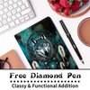 RAUEDWDJS Server Book for Waitress with Everlasting Pencil, Money Pocket