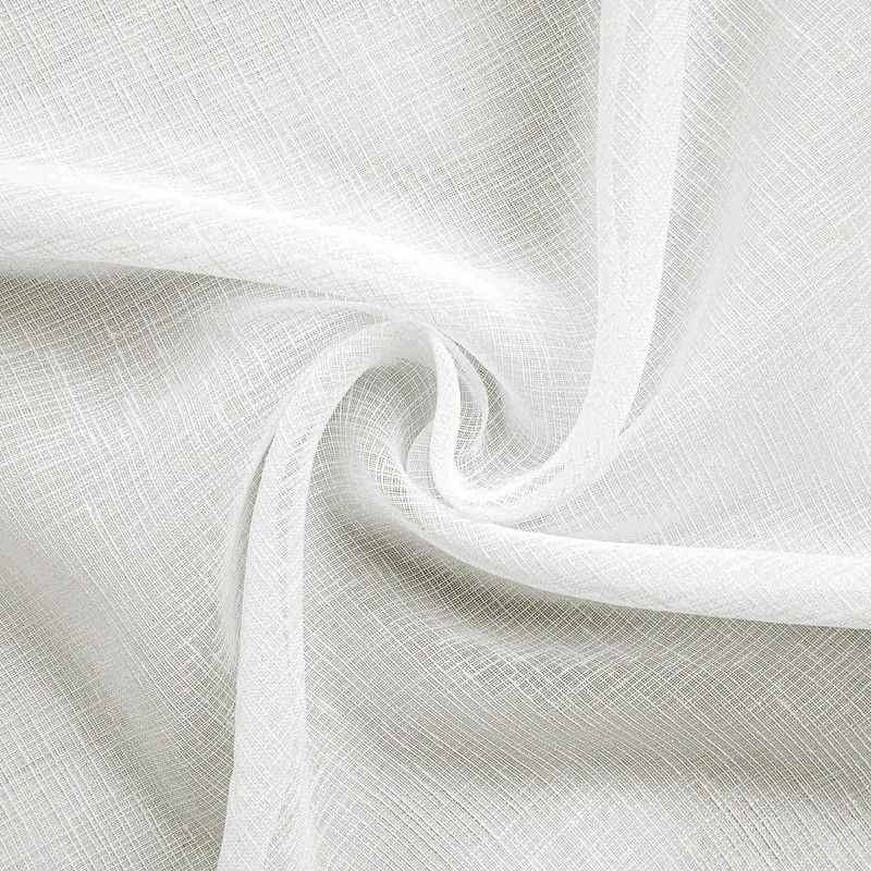 Cortinas semitransparentes de color marfil de 42 x 63 pulgadas