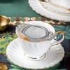 2Pcs Tea Strainer with Bowl, Stainless Steel Loose Tea Strainer,