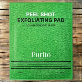 Purito Skin Care Skin Trouble Seoul Peel Shot Exfoliating Pad 8 sheets 1 piece 64g / 퓨리토 피부관리 피부트러블 서울 필 샷 익스폴레이팅 패드 8매 1개 64g
