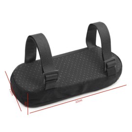 GYWHOOFT Left and Right 2-Piece Set Armrest Cushion, Armrest Cushion, Memory Foam, Memory Foam, Chair Arm Cushion, Arm Rest, Secure Jock Tape, Elbow Rest, Elbow, Shoulder Stiff Arm, Reduces Arm