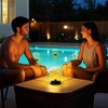 NiceBuy 2-Pack Solar Floating Pool Lights Ball Outdoor Water-Resistant IP66
