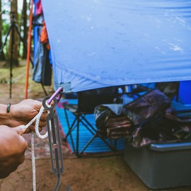 iplusmile 5 pieces stainless steel turnbuckle hook and eye adjustable rope tensioner for awning and cable attachment, black coated, durable and versatile