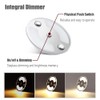 Obeaming Campervan Interior LED Ceiling Puck Light, 12V Dimmable 75mm