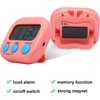 Digital Kitchen Timers for Cooking, Magnetic Countdown Stopwatch Timer with