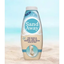 Sand Away Beach Powder Sand Remover For Legs Feet Holiday Travel Body Care 226g