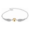 THE9SHOP Set De Dorada Giratiempo, Snitch Pulsera Collar Y Accesorios
