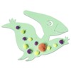 Ursus 43500009 Pompom Art Dinos, Craft Set with 6 Sheets